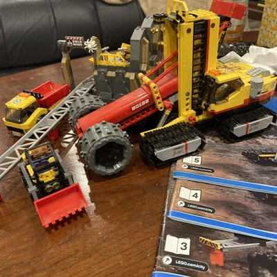 LEGO City: Mining Experts Site (60188) No Minifigs Incomplete Read Description - Image 1 of 4