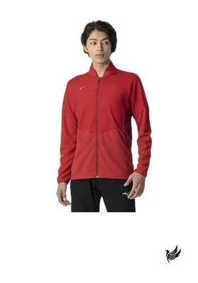 Jaqueta refrigeradora Mizuno Training Wear aeroflow material altamente respirável suor - Imagem 1 de 3