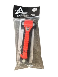 Herramienta cortadora de cinturón de seguridad para romper ventanas de automóvil martillo de emergencia - Imagen 1 de 8