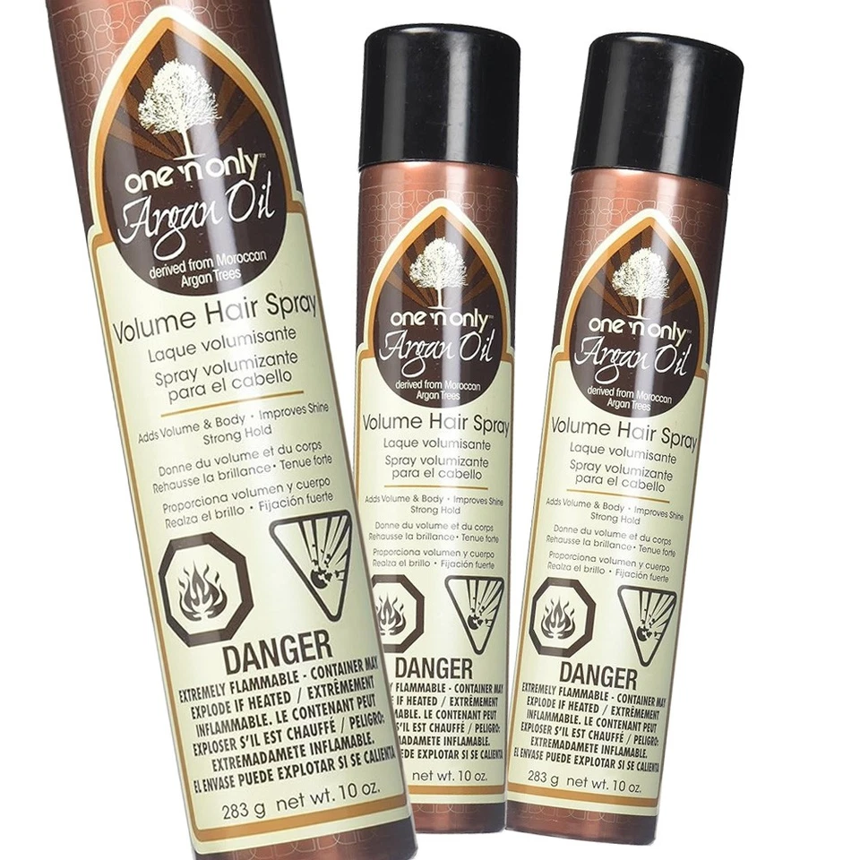 One N Only Argan Oil Volume Hair Spray, 10 Oz - Pack of 3 - Image 1 of 1