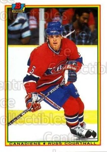 1990-91 Bowman Tiffany #47 Russ Courtnall - Picture 1 of 1