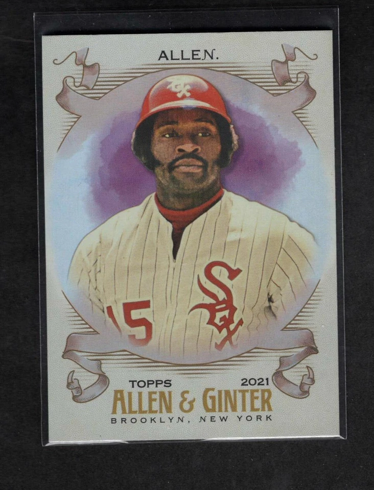 DICK ALLEN 2021 ALLEN & GINTER SILVER SHORT PRINT CHICAGO WHITE SOX - Image 1 of 1