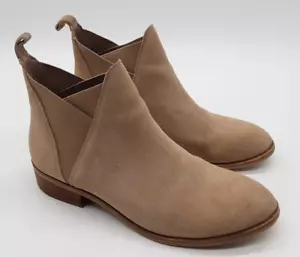 Aldo Light Beige Suede Chelsea Ankle Boots. Size UK 8, EUR 41. VGC - Picture 1 of 9