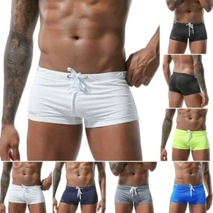 Herren Surfhose Sexy Strand Badehose Stretch Boxershorts Badebekleidung Badehose - Bild 1 von 12