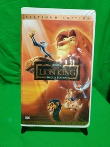 The Lion King (VHS, 2003, Platinum Edition Features an All-New Song) - Picture 1 of 2