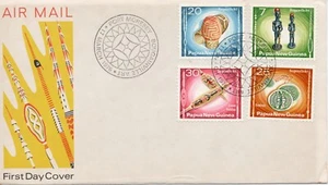 💥👉 PNG Papua New Guinea AIR MAIL FDC 17/3/76 Port Moresby Cancel "nice cover" - Picture 1 of 1