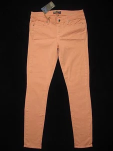 New! Paige Premium Denim Size 29 Womens Peg Super Skinny Stretch Jeans in Citrus - Picture 1 of 7