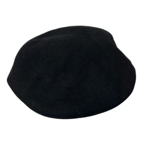 Eastwood Size Large / XL Wool Cabbie Newsboy Hat Cap Black Vintage NEW - Picture 1 of 8