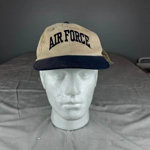 Gorra Champion AIR Force Talla Única Beige y Azul Algodón Ajustable De Colección - Imagen 1 de 10