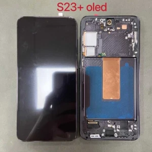 Samsung Galaxy S23+Plus SM-S916 OLED LCD Screen Display Assembly Digitizer+Frame - Picture 1 of 1