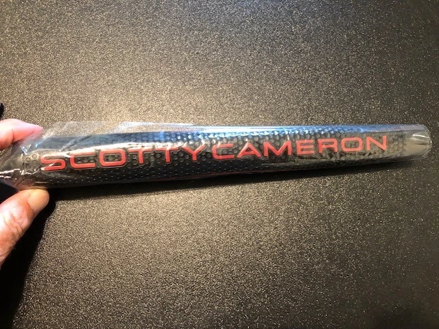 Scotty Cameron 2017 Black and Red Matador XL OS Putter Grip 11" Titleist