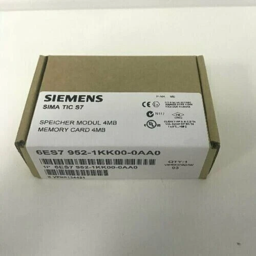 New Siemens 6ES7952-1KK00-0AA0 6ES7 952-1KK00-0AA0 memory card for S7-400 - Photo 1/3