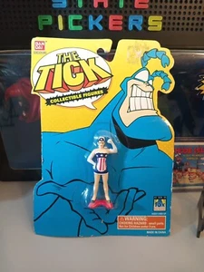 The Tick American Maid Collectible Figure 1995 Bandai Vintage - Picture 1 of 2