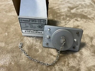 Appleton Electric FSK5-15 Receptacle Cover 15AMP FSK5-15-A - Image 1 of 4