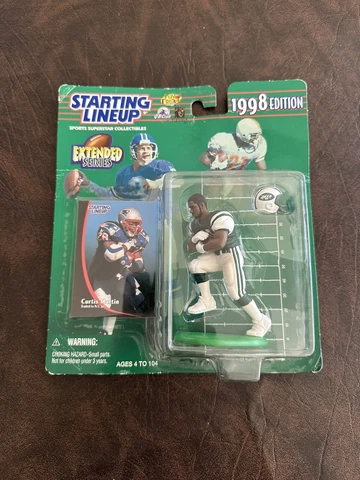 1998 NFL Curtis Martin New York Jets Starting Lineup Figure Cover