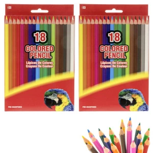 36 PC Colored Pencils Vibrant Color Soft Core Pencil School Art Drawing Coloring - Picture 1 of 1