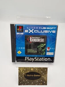 PS1 Playstation 1 Tom Clancy's Rainbow Six con embalaje original e instrucciones alemán - Imagen 1 de 10