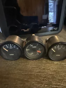 MEDIDOR LAMCO DIN GAUGE PIEZA GENUINA Lamco din gauge triple gauge subaru - Imagen 1 de 2