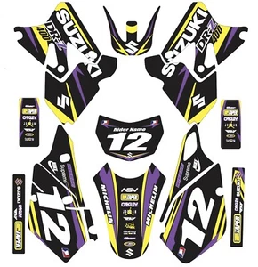 Decals for Suzuki DRZ400 DRZ 400 GRAPHICS shrouds Plates Fenders 2000-2015 - Picture 1 of 1