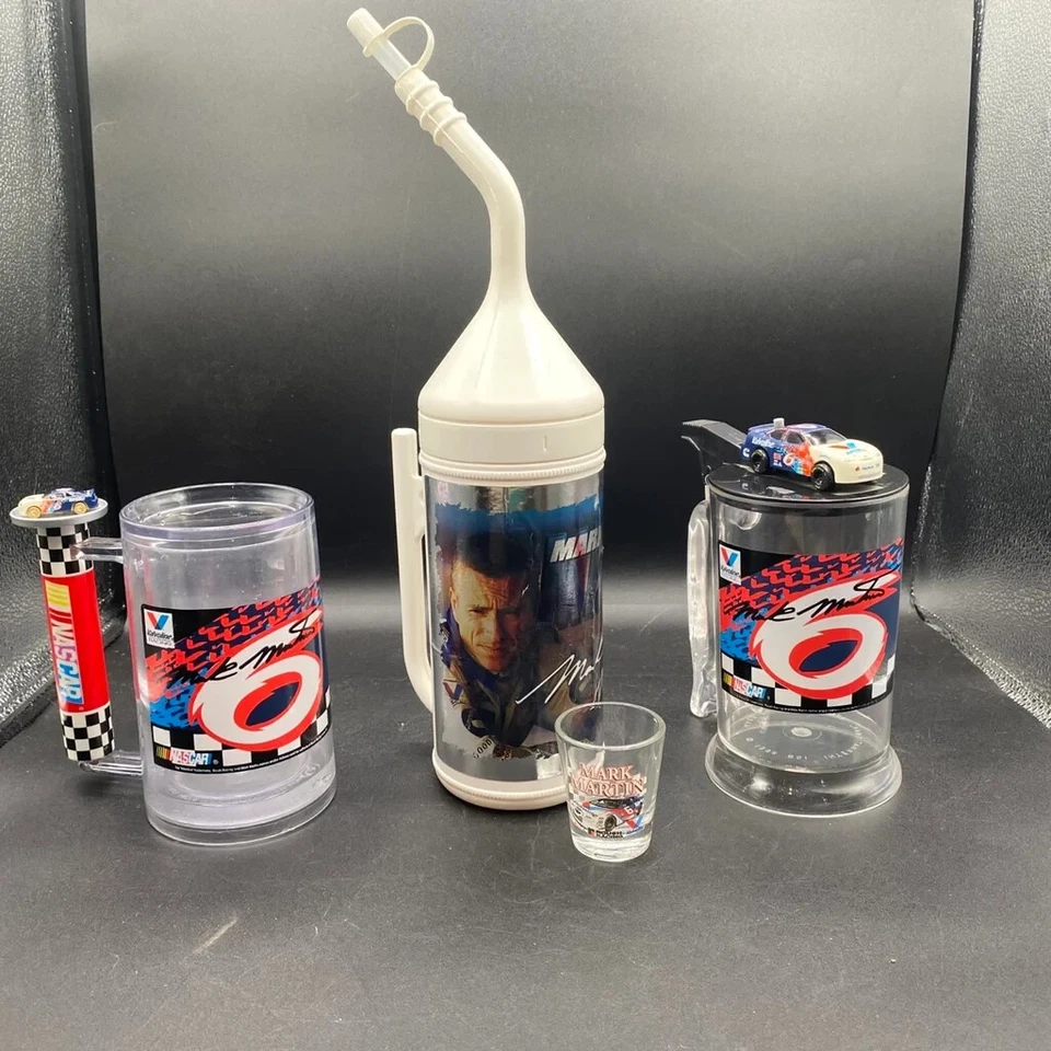 NASCAR Mark Martin Collectible Lot Mugs - Image 1 of 4