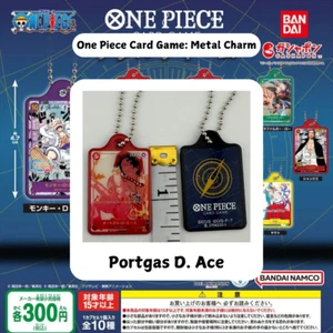 PORTGAS ACE - One Piece Kartenspiel Metall Anhänger Schlüsselanhänger Gashapon - Bild 1 von 2