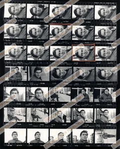 Unseen PHIL OCHS Folk Singer NYC 1966 - Impresión de contacto de pigmento profesional (11"x14") XL - Imagen 1 de 1