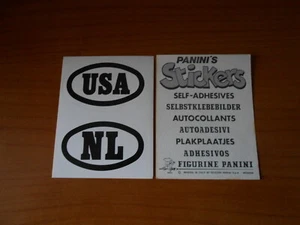 figur-PANINI'S STICKERS-Serie Autokennzeichen-USA-NL - Bild 1 von 1