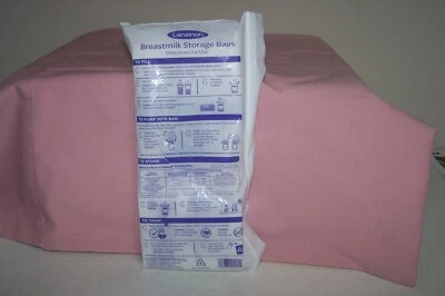 Bolsas de almacenamiento de leche materna Lansinoh 25 unidades presterilizadas doble cremallera NUEVO Foto 1 de 2