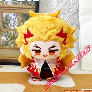 12 cm Demon Slayer Kyojuro Rengoku Plüschpuppe Anime Stofftier Plüschtier Anhänger Spielzeug - Bild 1 von 4
