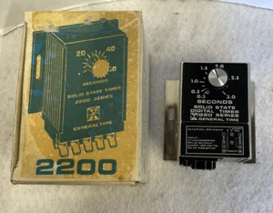 SOLID STATE Q20 2200 DIGITAL GENERAL TIMER Q20C76C2A000B 30 MIN 120V NEW $149 - Picture 1 of 4
