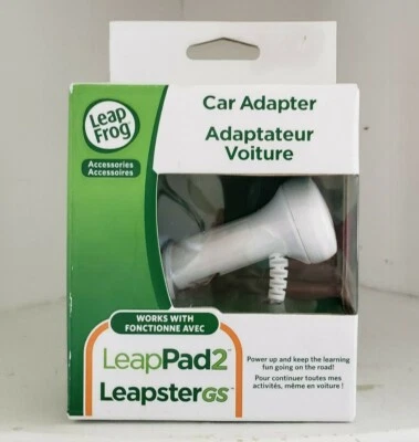 Leap Frog Car Adapter For LeapPad2 & LeapsterGS Genuine Boxed Model 690-11291 - Image 1 of 4
