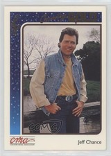 1992 Sterling Cards CMA Country Gold Gold Jeff Chance #24 d8k