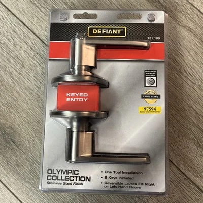 NUEVO PRECINTADO - Defiant Keyed Entry Colección Olímpica 721 189 Foto 1 de 4