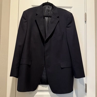 Daniel Cremieux Collection Men’s Size 46 Reg Three Button Blazer Jacket Black - Image 1 of 4