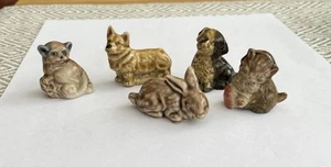 Wade Whimsies Collection Of 5 Domestic Animals - Picture 1 of 4