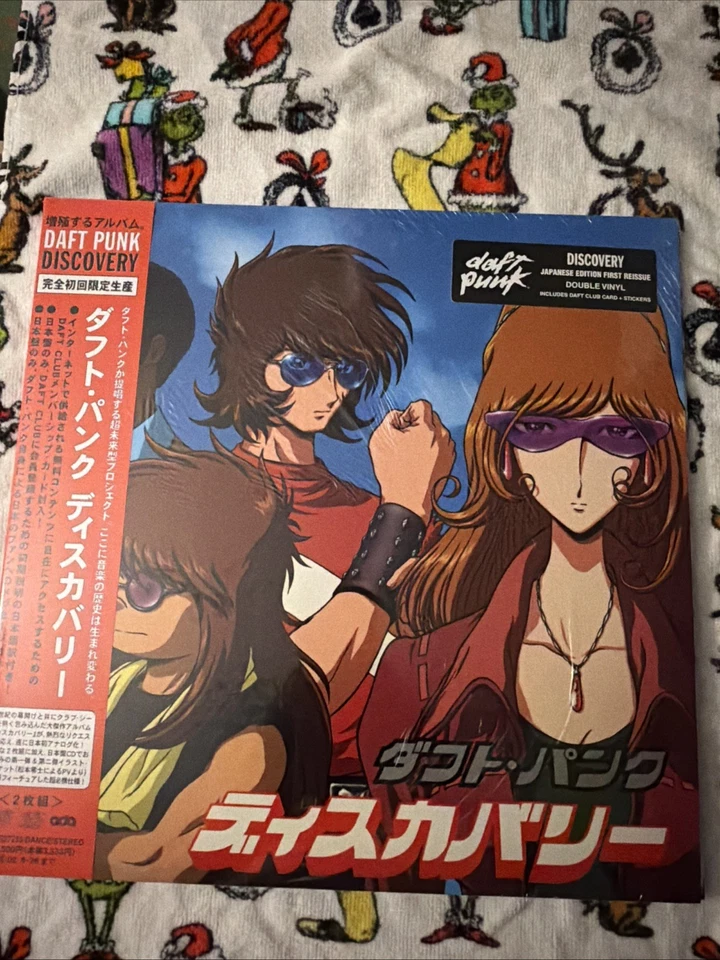 Daft Punk Discovery Interstella 5555 2lp Black Vinyl Deluxe Japanese BRAND NEW - Image 1 of 2