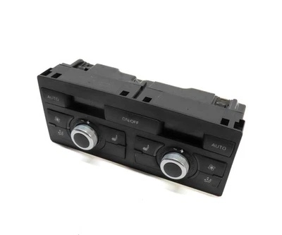 2010-2012 AUDI Q7 (4L) REAR HEATER A/C TEMPERATURE CONTROL PANEL w/ HEATED SEAT - Image 1 of 4