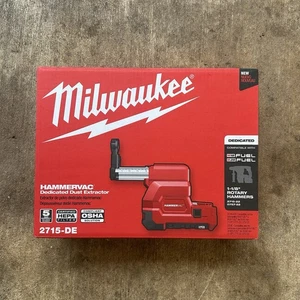 Milwaukee 2715-DE M18 HAMMERVAC 1-1/8” Estrattore di Polvere Dedicato Nuovo Con Scatola - Foto 1 di 2