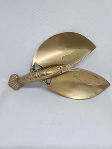 Solid Brass Lobster Spoon/cracking Tool Rest - Picture 1 of 4