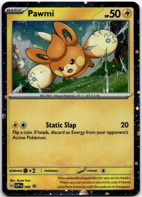 Pawmi -  (Cosmos Holo) Promo SV: Scarlet & Violet Promo Cards 040 NM - Image 1 of 2