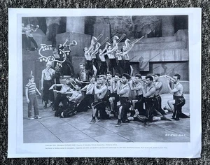 5000 FINGER VON DR T 1952 Dr. SEUSS FILM Werbefoto FOTOKOPIE Orchester 2 - Bild 1 von 19