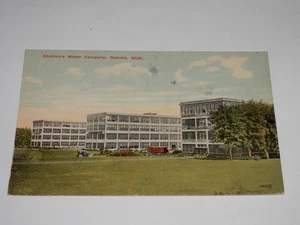 Detroit Michigan - Postkarte 1907-1915 Ära - Chalmers Motor Company - Bild 1 von 2