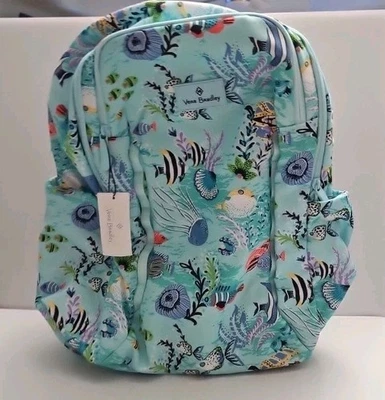 Vera Bradley Lighten Up Sporty Backpack (Antilles Treasure)  - Image 1 of 4