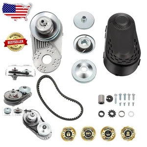 Premium Torque Converter 3/4" for Go Karts with 10T/12T Sprockets & Accessories - Picture 1 of 10