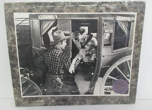 Vintage CENTRA FILM DORDRECHT ROY ROGERS Stagecoach Mounted Photo or Lobby Card - Picture 1 of 2