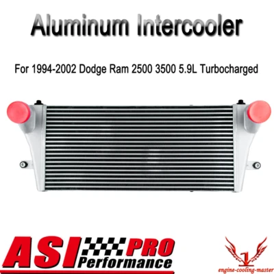 Intercooler Charge Air Cooler Fit 94-02 96 Dodge Ram 2500 3500 5.9L #52028724Ab - Imagem 1 de 4