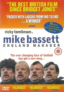 Mike Bassett: Gerente De Inglaterra (2001) DVD, Ricky Tomlinson, Kevin Piper - Imagen 1 de 2