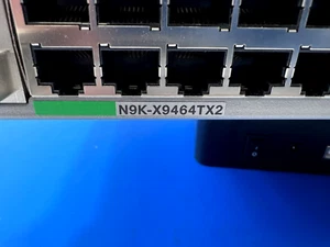Cisco N9K-X9464TX2 Nexus 9500 Line Card 48p 1/10G-T & 4p QSFP Unit in Box - Bild 1 von 8