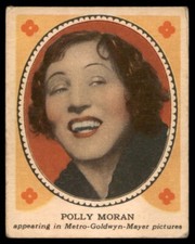 1938 R68 Shelby Gum Hollywood Screen Stars #20 POLLY MORAN GOOD **RDX**