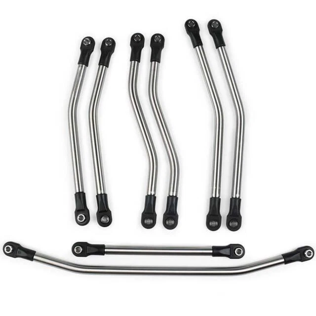 Vanquish IRC00060 1:4 Incision RR10 Bomber Link Kit - Silver (8 Piece)